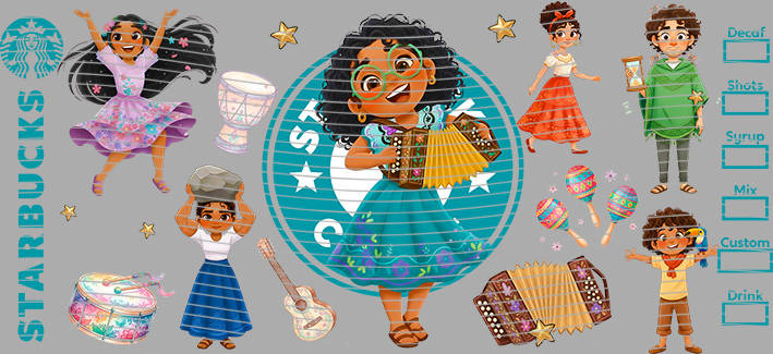 16oz Disney style-D-1400